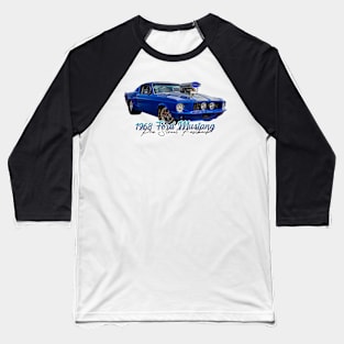 1968 Ford Mustang Pro Street Fastback Baseball T-Shirt